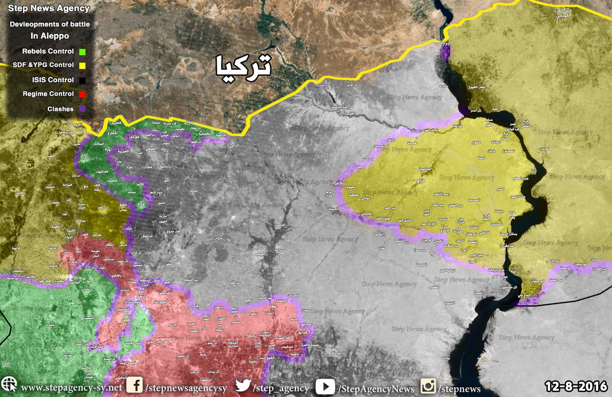 Military Situation in Northern Syria after Liberation of Manbij