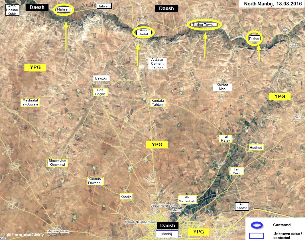 Syrian Democratic Forces Seize 4 more Villages in Northern Syria