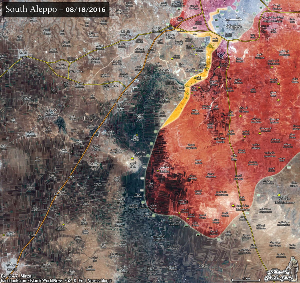 Overview of Military Situation in Aleppo City on August 18-19 (Maps, Videos)