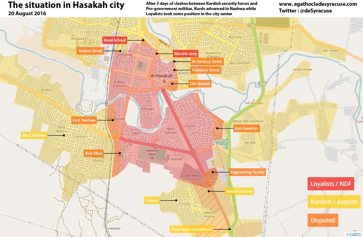 Ceasefire Agreement Signed between YPG/Asayish and Pro-Government Forces in Hasakah - Reports