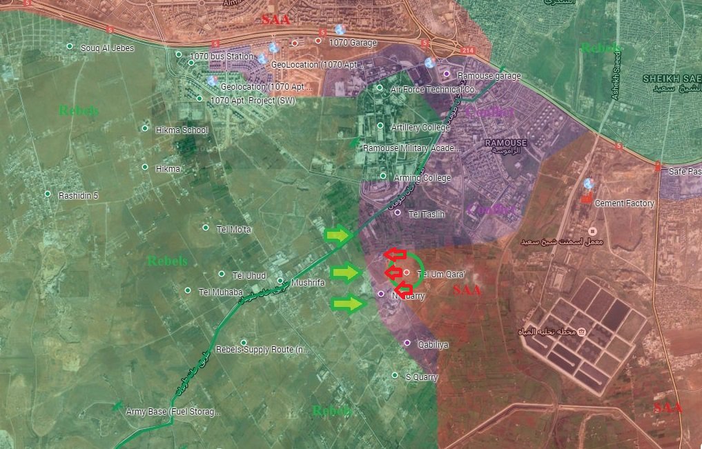 Jaish al-Fateh Launches Counter-Attack on Strategic Hill in Southern Aleppo (Videos, Map)