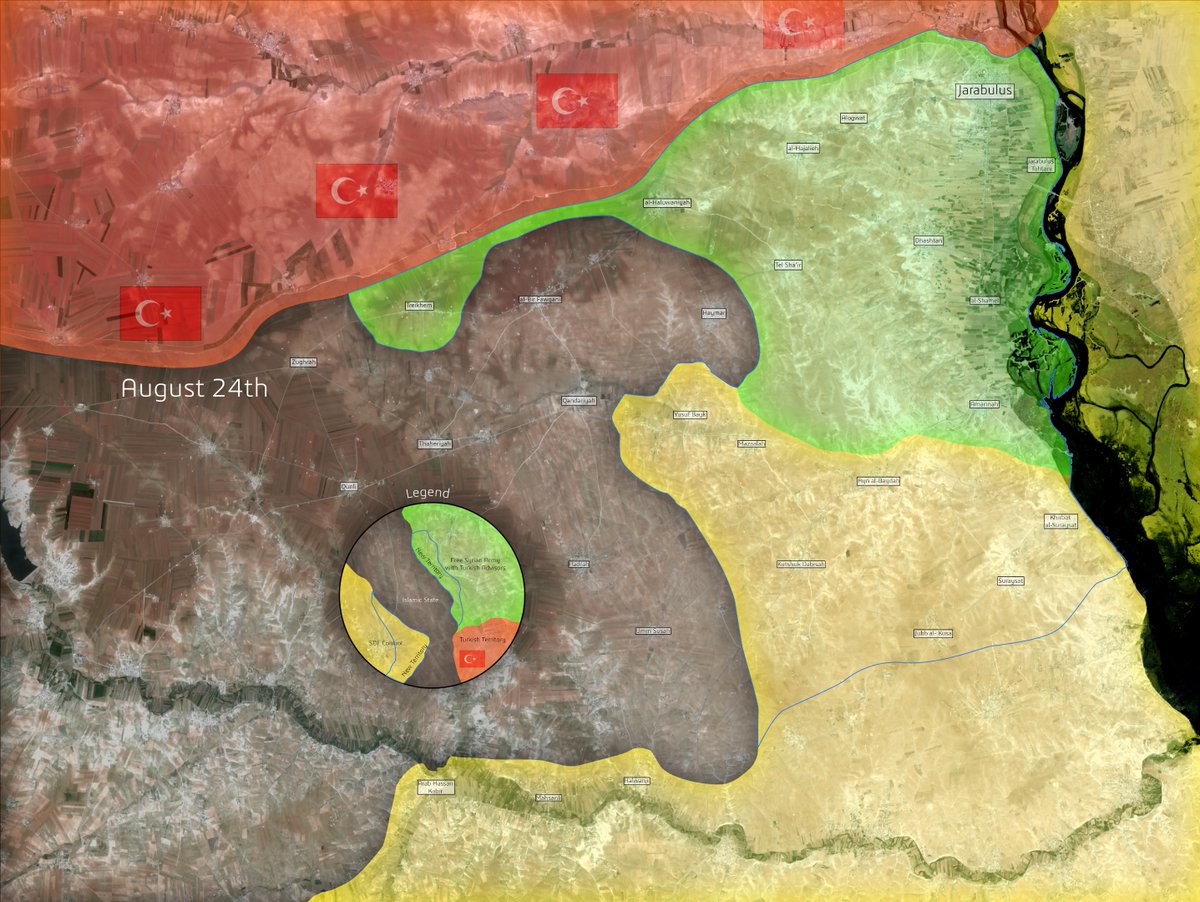 Turkey & USA: Syrian Jarablus Region Must Be Cleared of Kurds