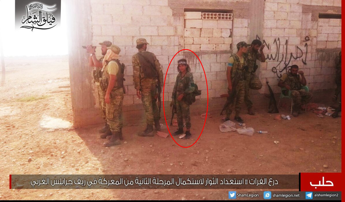 Turkish-backed Militants Use Child Soldiers during Military Operations in Northern Syria (Photo)