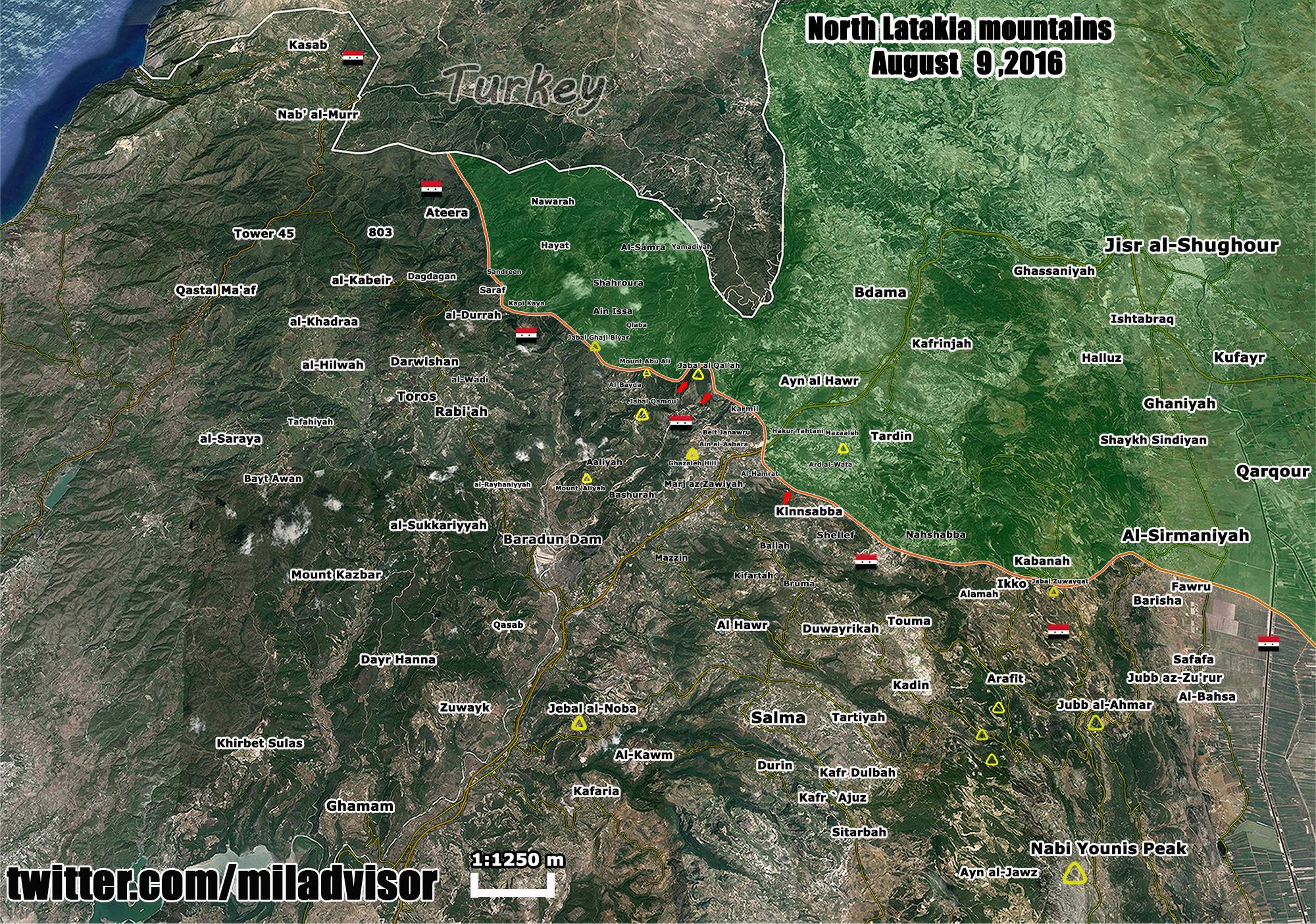 Situation in Northern Latakia and Its Implications to Battle for Aleppo