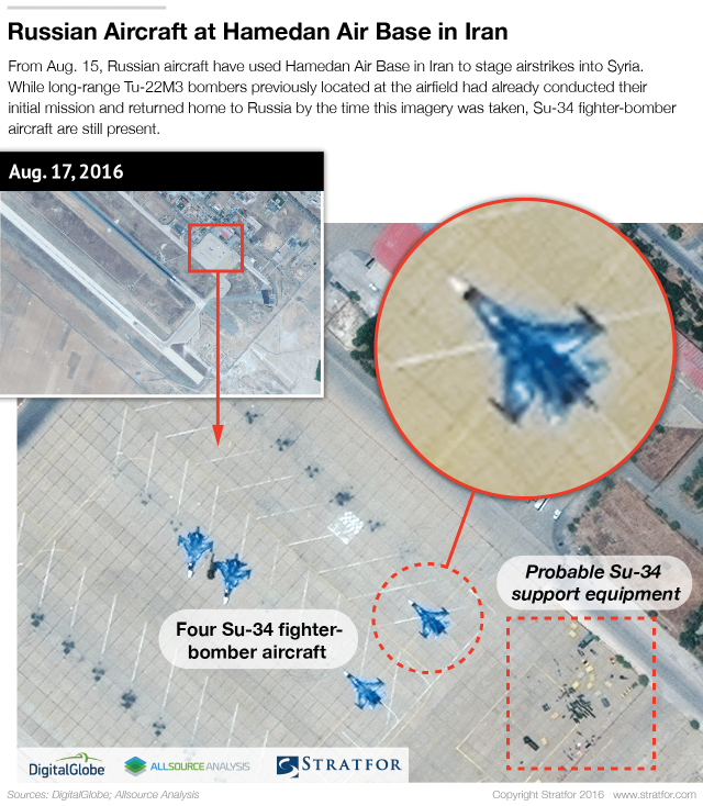 Satellite Imagery Reveals Important Details of Russian Aerospace Forces' Deployment to Hamedan Air Base in Iran