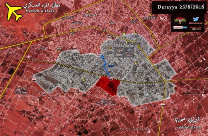 Overview of Military Situation in Syria on August 24