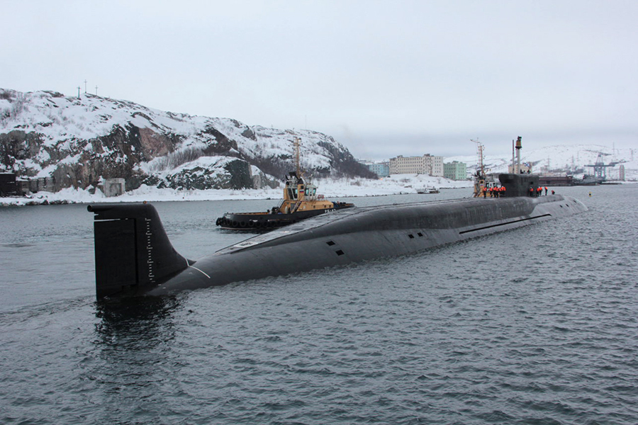 Russian Newest Strategic Nuclear Submarine Arrived to Pacific Fleet