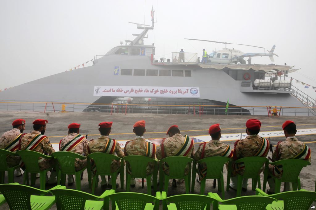 Iran Unveils New High-Speed Ship with Warning Message for US Navy (Photo & Video)