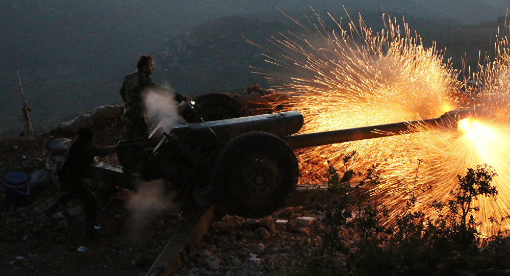 Syrian Army Continues Fierce Clashes with Terrorists in Eastern Ghouta