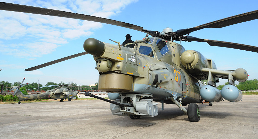 Ein Al-Assad Airbase in Western Iraq Received Russian Helicopters