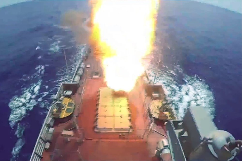 Caspian Flotilla Ships Shot Kalibr Cruise Missiles (Photo & Video)