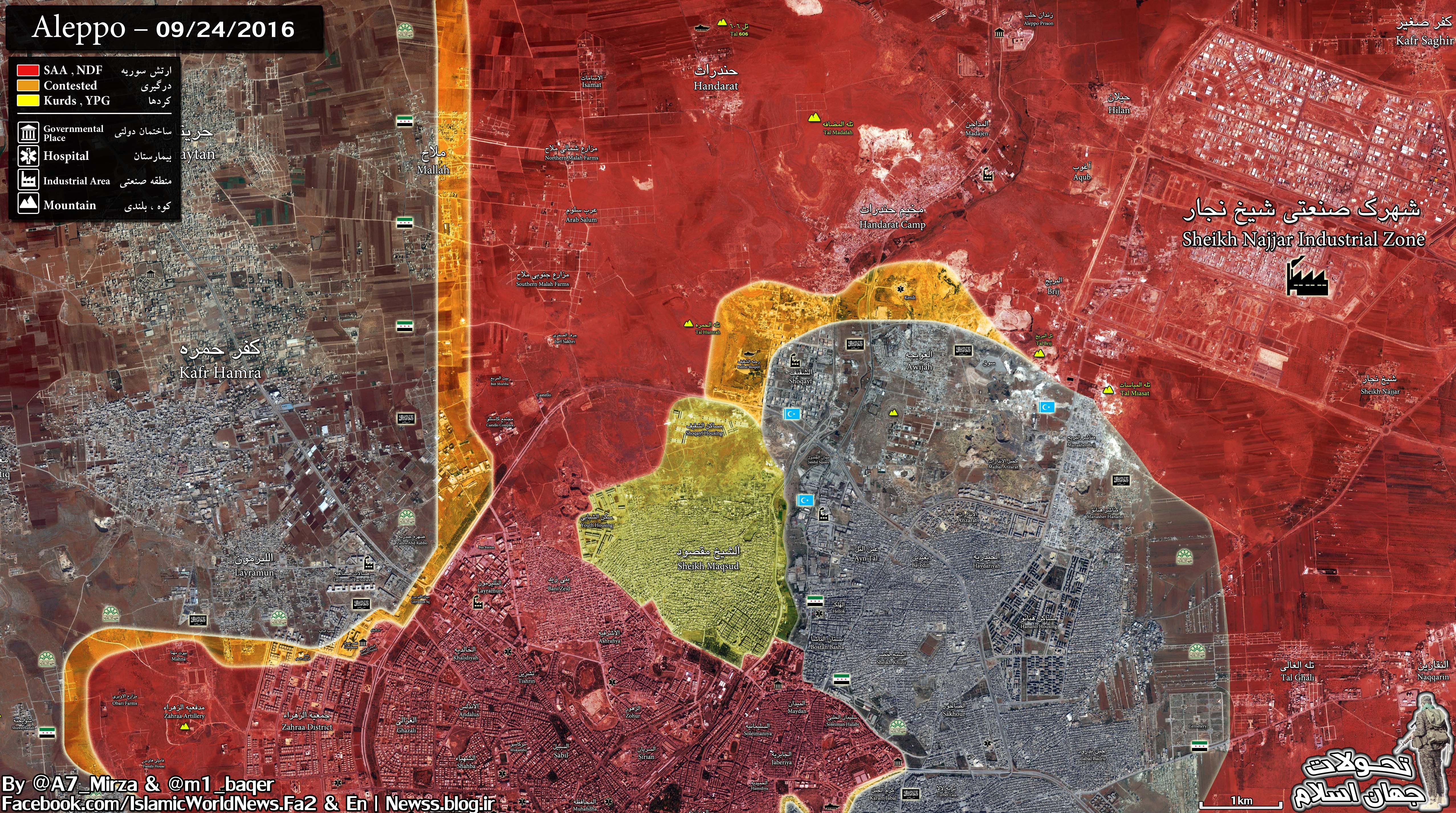 Government Forces Achieve Massive Gains in Northern Aleppo