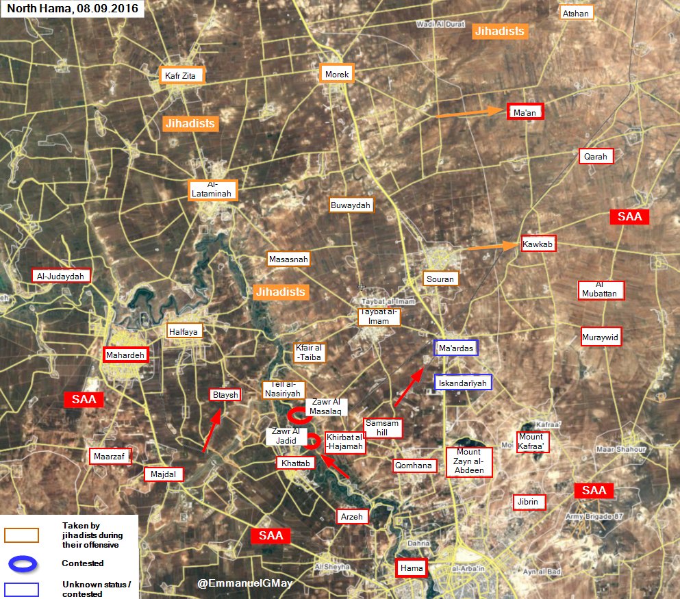 Syrian Army and Allies Retake 2 more Villages in Northern Hama