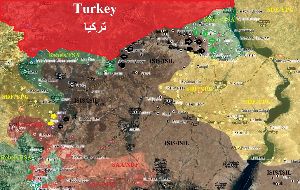 ISIS Regains Some 10 Villages from Turkish-backed Forces in Northern Syria