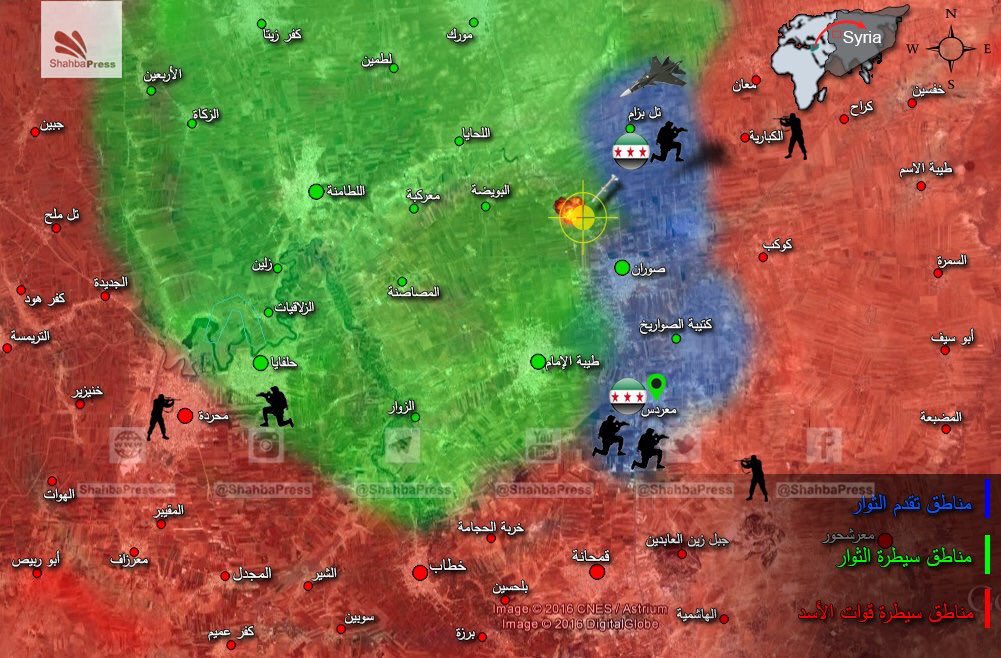 Pro-Government Forces Launch Massive Counter-Attack in Northern Hama