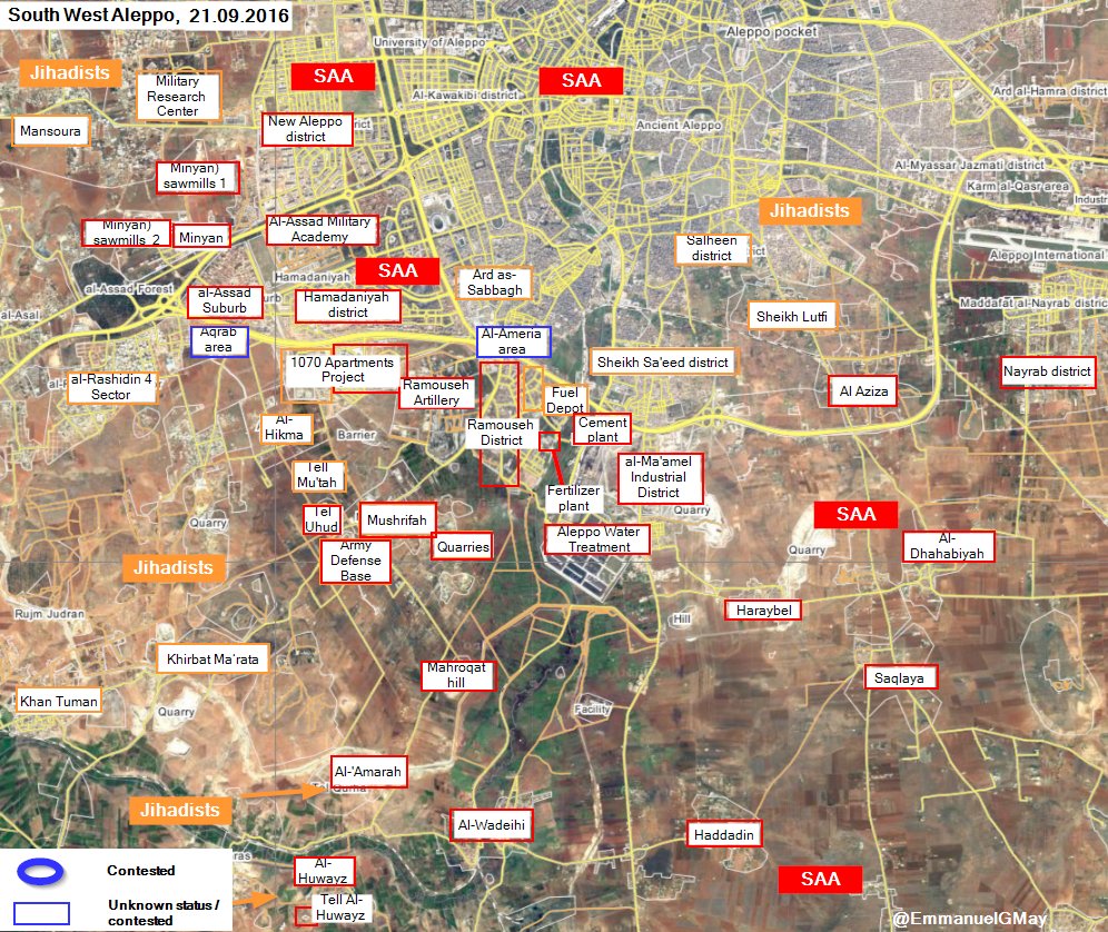 Syrian Military Announces Military Operations to Liberate Eastern Neighborhoods of Aleppo