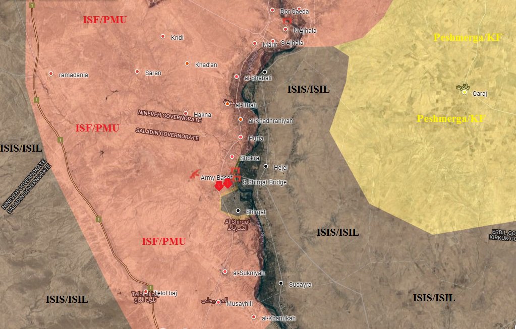 Iraqi Army Successfully Advancing on ISIS near Mosul