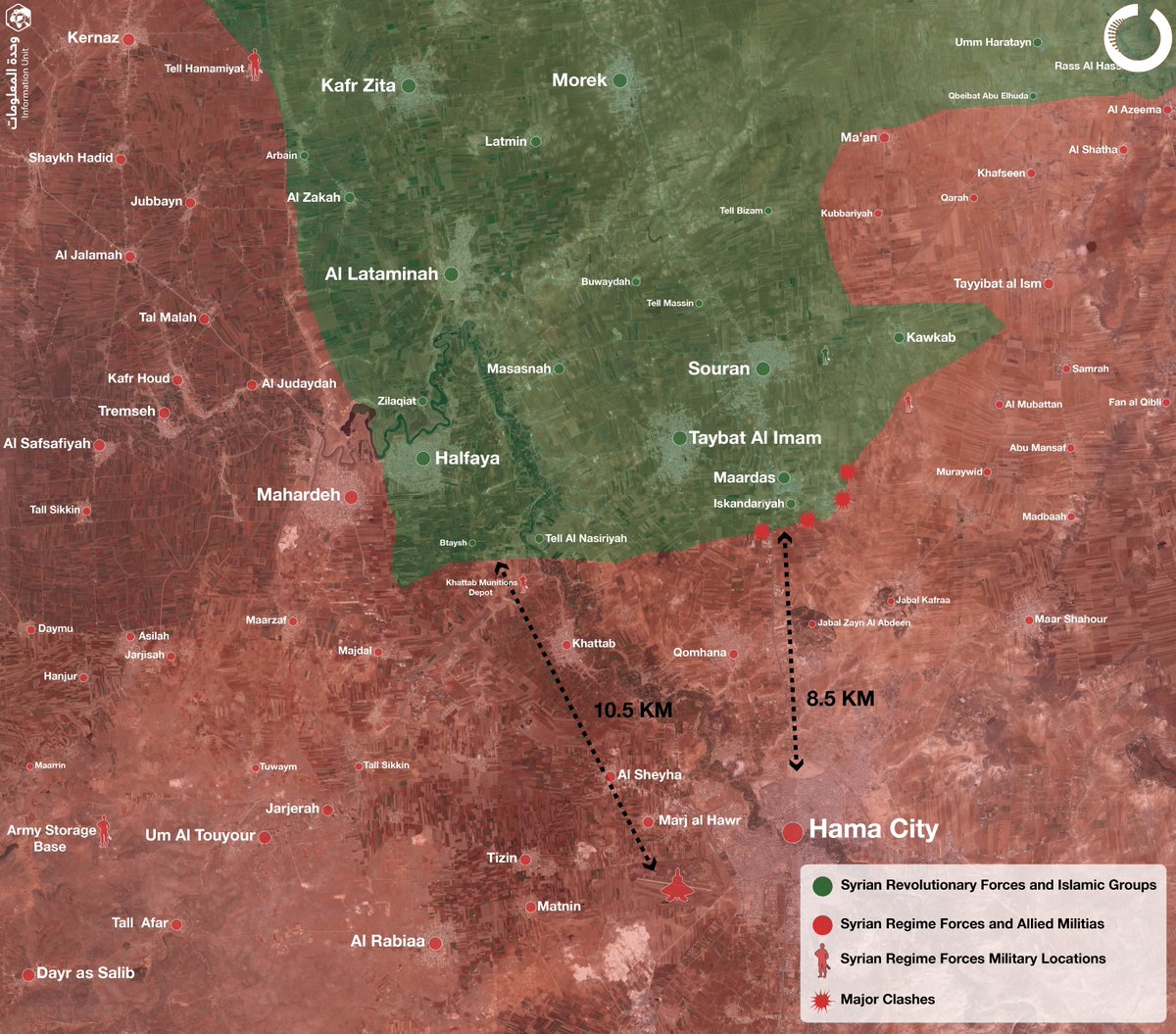 Syrian Army Starts Massive Operations to Clean Maardas from Terrorists