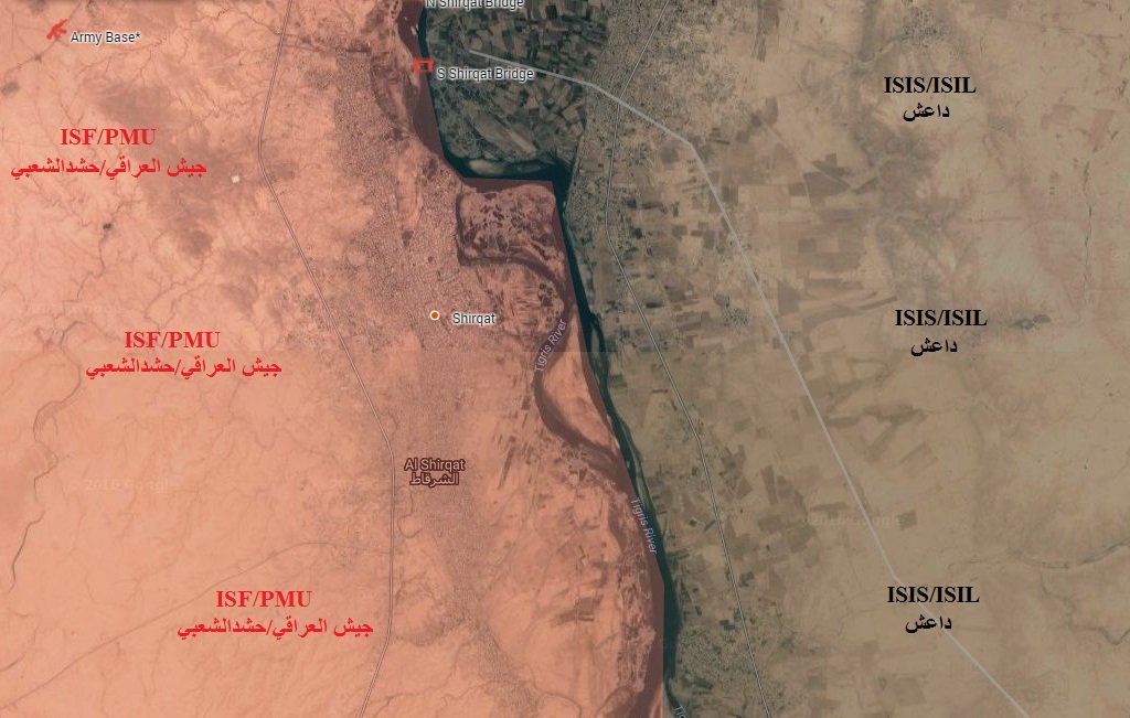 Iraqi Forces Liberate Strategic Town of Shirqat from ISIS