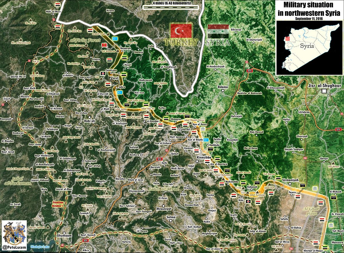 Syrian Army & Allies Storming Key Town of Kabbani in Latakia Proince