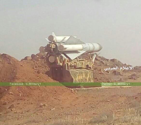 Syrian S-200 Air-Defence System in Southern Syria (Photos)