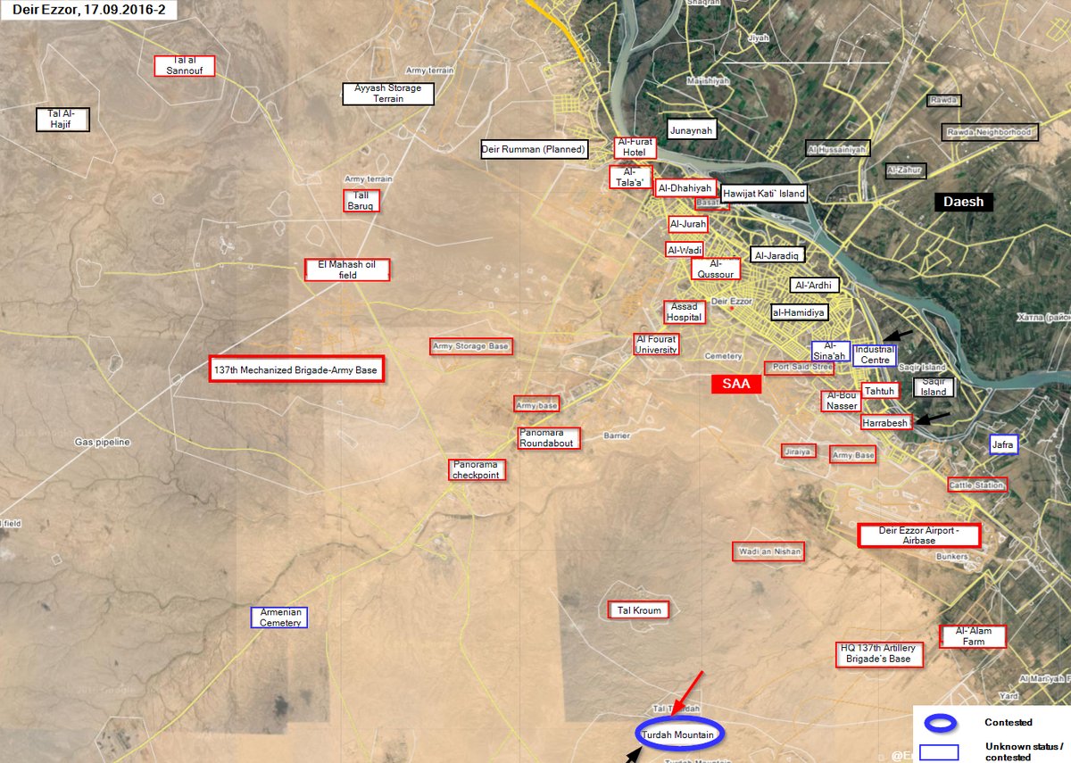 Syrian Army Seizes Most of Turdah Mountain from ISIS despite US Air Strikes against Government Forces