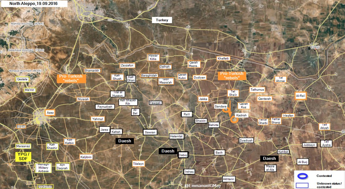 Turkish-backed Militants Intensify Operations in Northern Aleppo