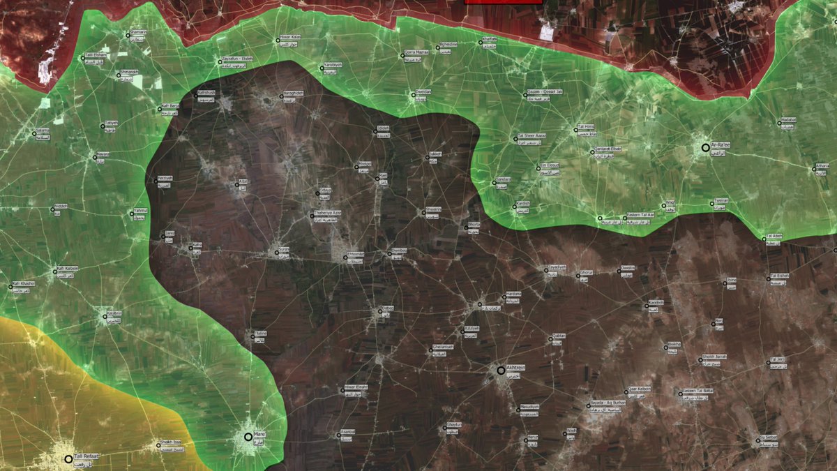 Map Update: Military Situation in Northern Aleppo, Syria on September 20