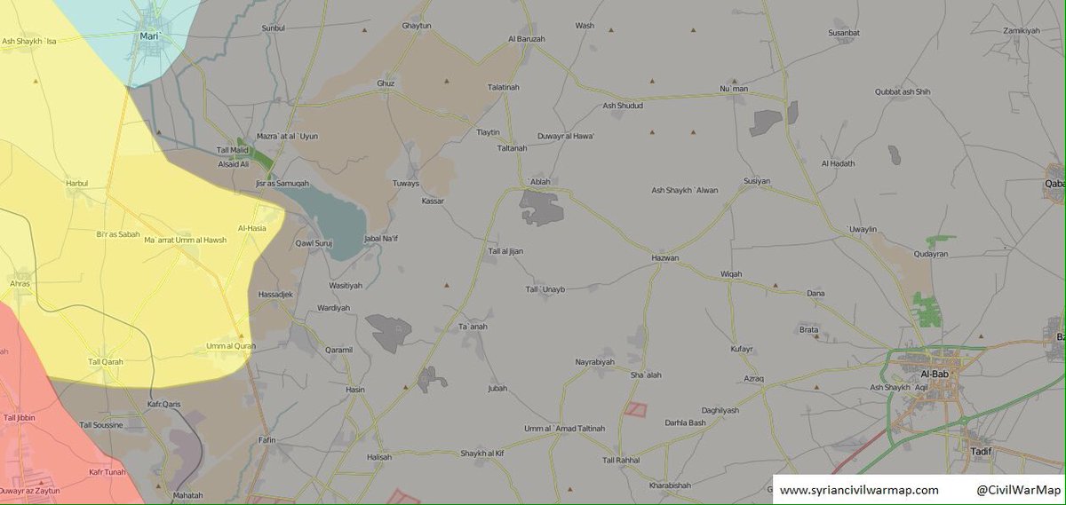 Kurdish YPG Continued Advance against ISIS in Northwestern Syria