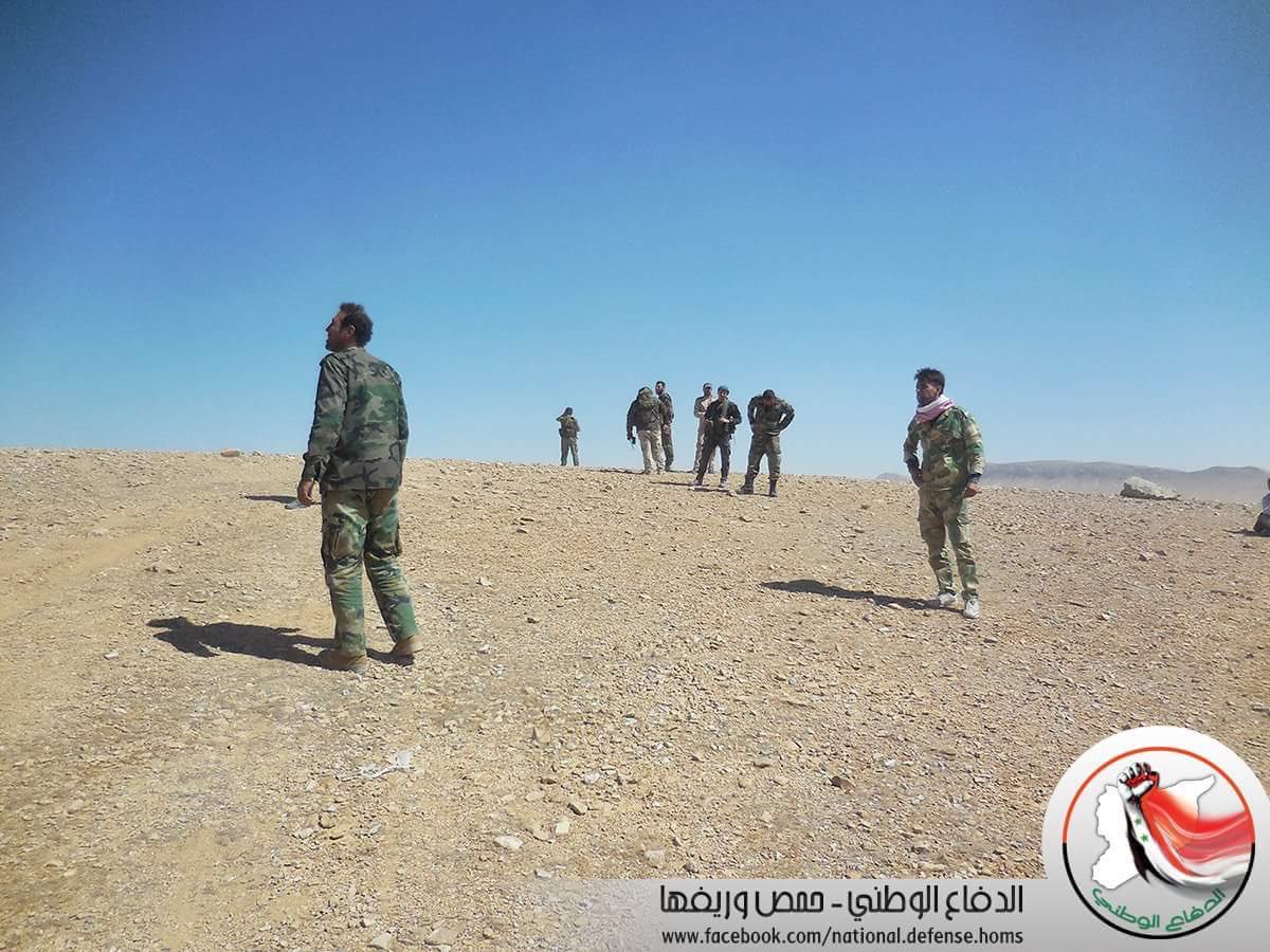 Syrian Government Forces Advancing on al-Sha'er Gas  Field (Photos)