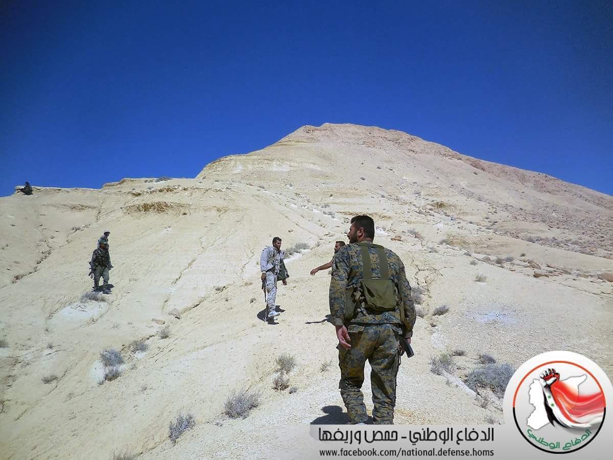 Syrian Government Forces Advancing on al-Sha'er Gas  Field (Photos)