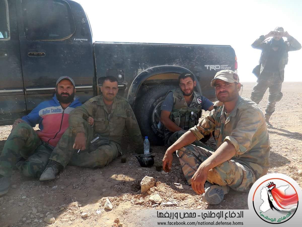 Syrian Government Forces Advancing on al-Sha'er Gas  Field (Photos)