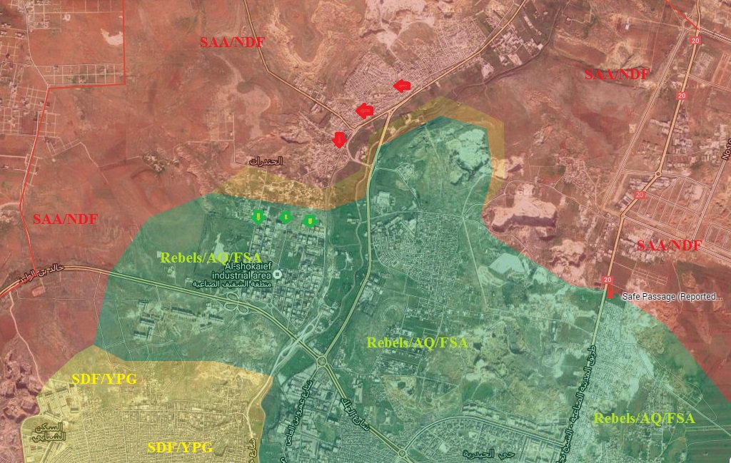 Syrian Army, Palestinian Militias Liberate Handarat Refugee Camp in Northern Aleppo