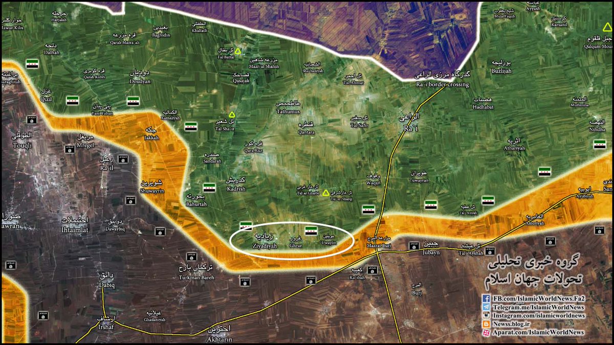 Turkey Says Its Armed Forces Hit 1419 Targets during Operation in Northern Aleppo