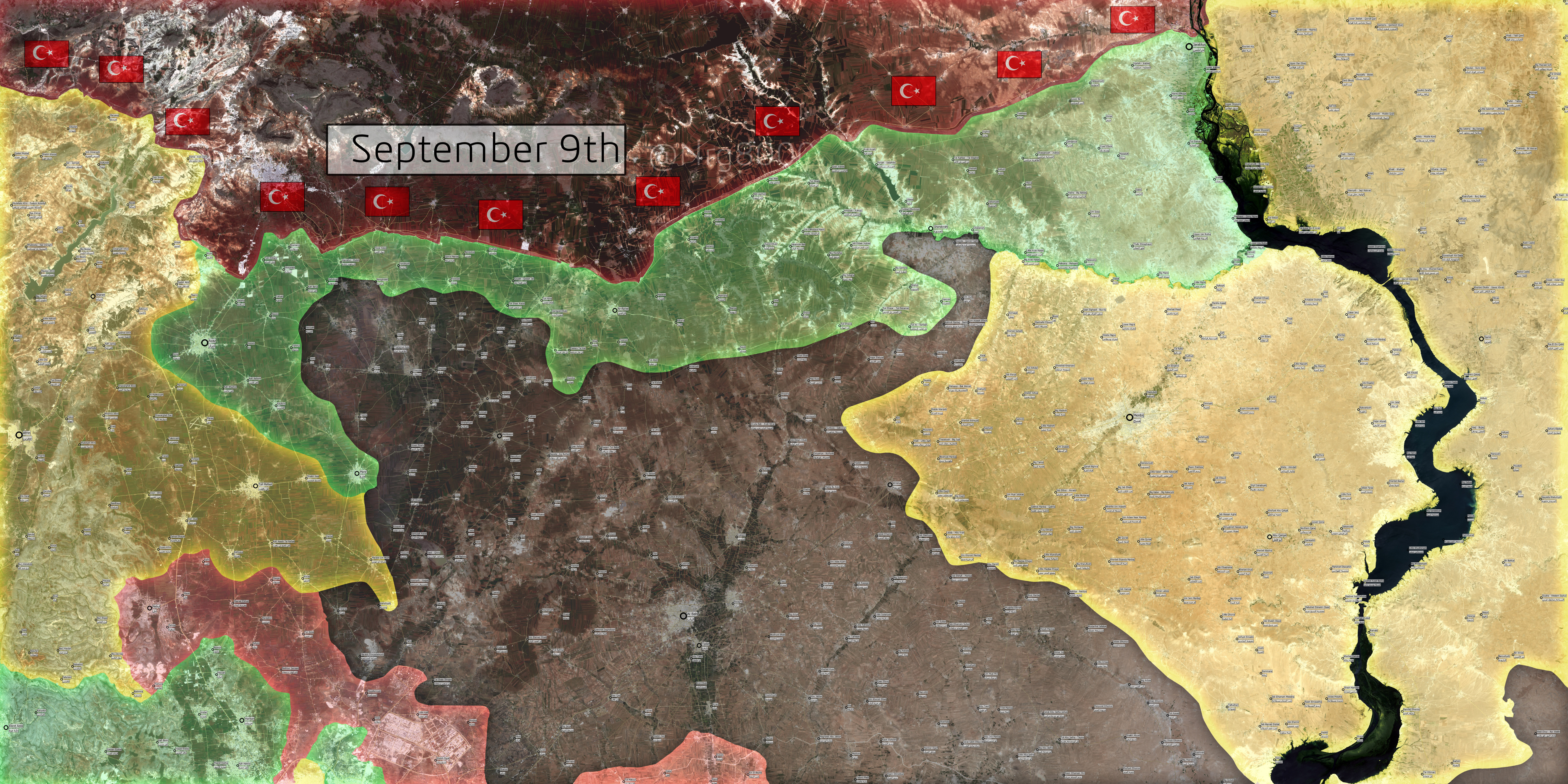 Turkey-led Forces Consolidating Gains in Northern Aleppo, Syria