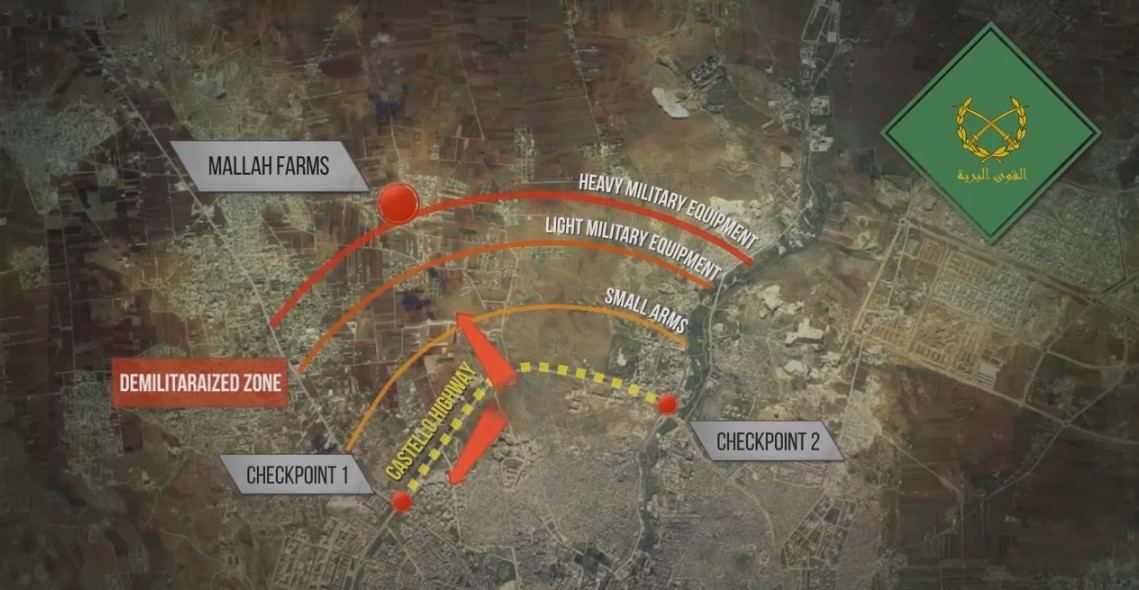 Clashes Resumed at Castello Highway. Russian Air Strike Reported