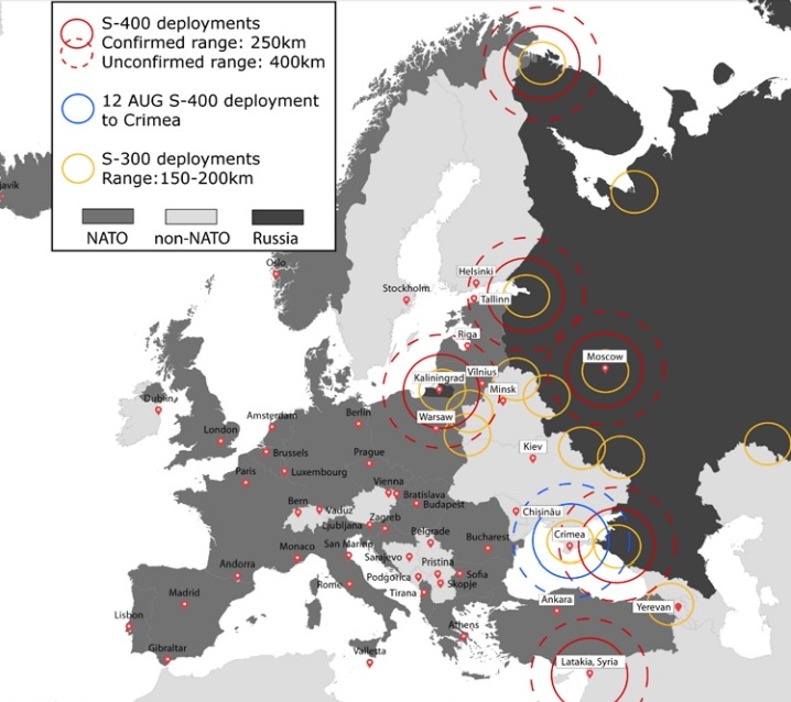 Russian S-300 & S-400 Air Defense Systems Change Place of Combat Duty