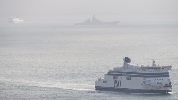 Admiral Kuznetsov & Carrier Battle Group of Russian Navy Entered English Channel (Photo & Video)