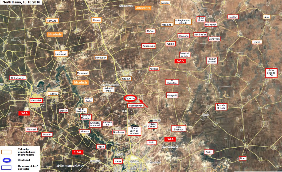 Syrian Army's Tiger Forces Liberated Strategic City of Ma'ardas in Northern Hama (Photos, Map)