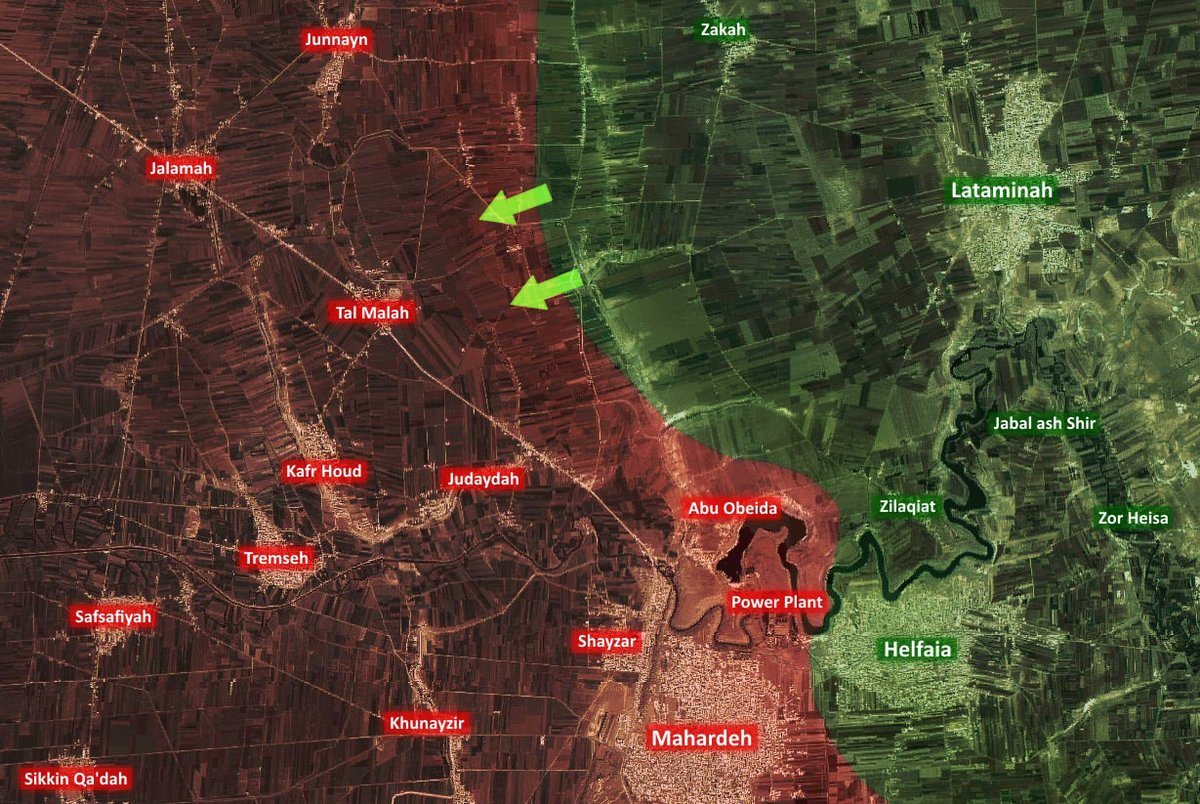 Syrian Army Repells Major Terrorist Offensive on Tal Malah in Hama