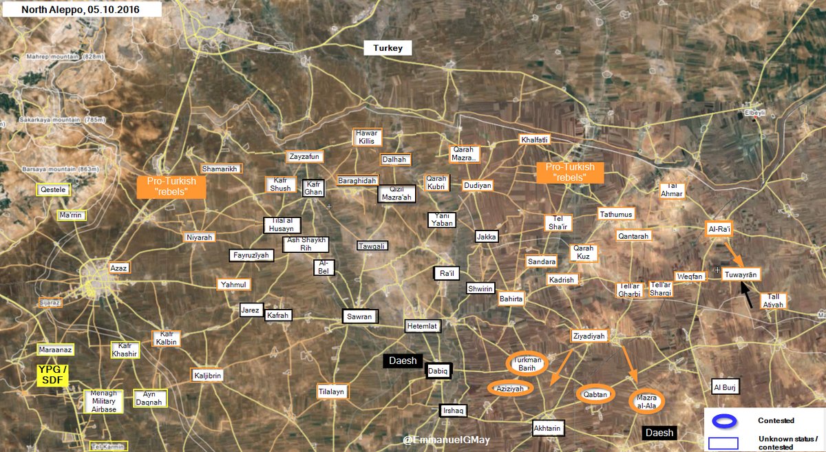 Ankara-led Forces Take Control of 2 More Vilalges in Northern Aleppo