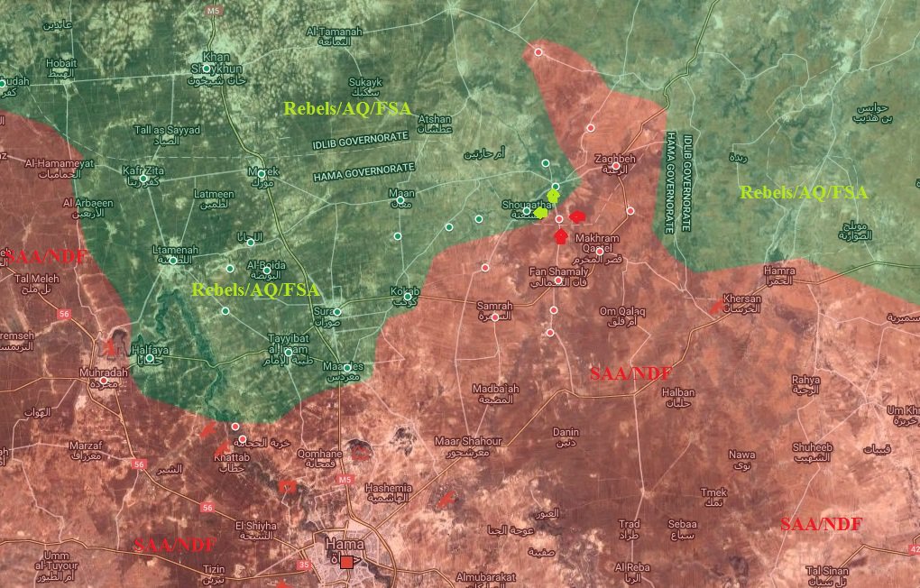 Government Forces Regain Junaynah Village from Terrorists in Northern Hama