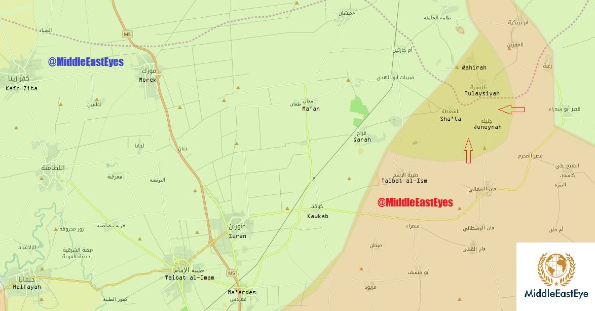 Terrorists' Defenses Collapsing in Hama. Government Forces Retatake Significant Areas