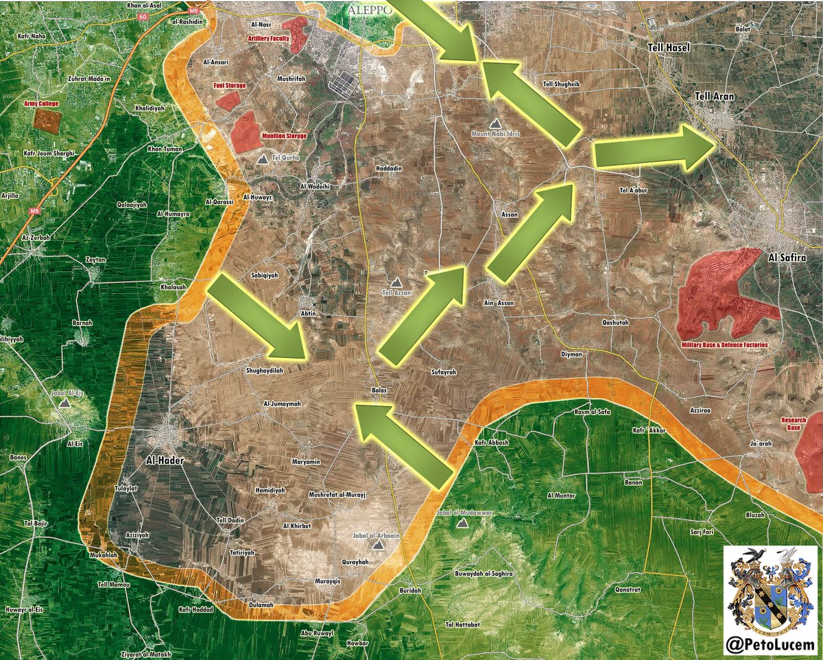 Overview of Military Situation in Aleppo City on October 11, 2016