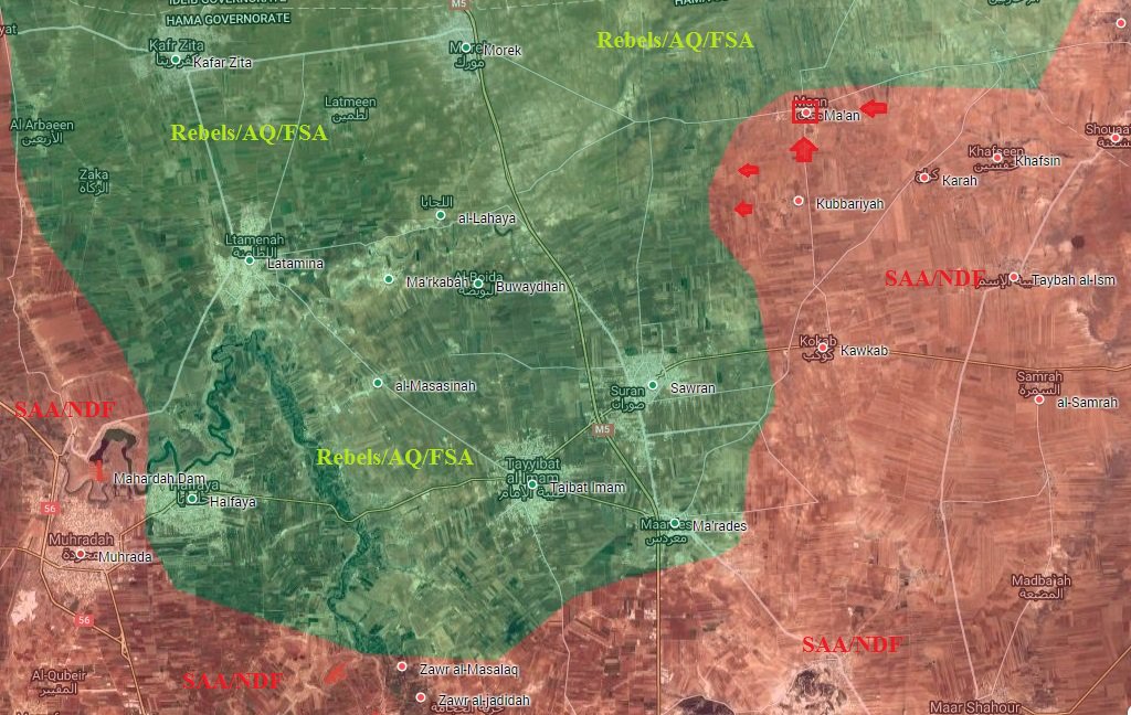 Syrian Army's Tiger Forces Liberate Ma'an, Continue Advances in Northern Hama