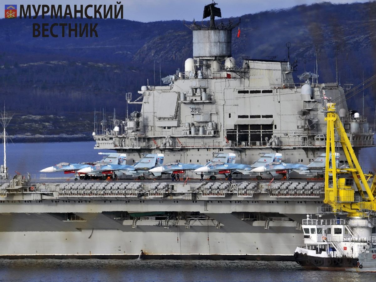 Russia's Sole Aircraft Carrier Starts Campaign in Mediterranean Sea - Officially