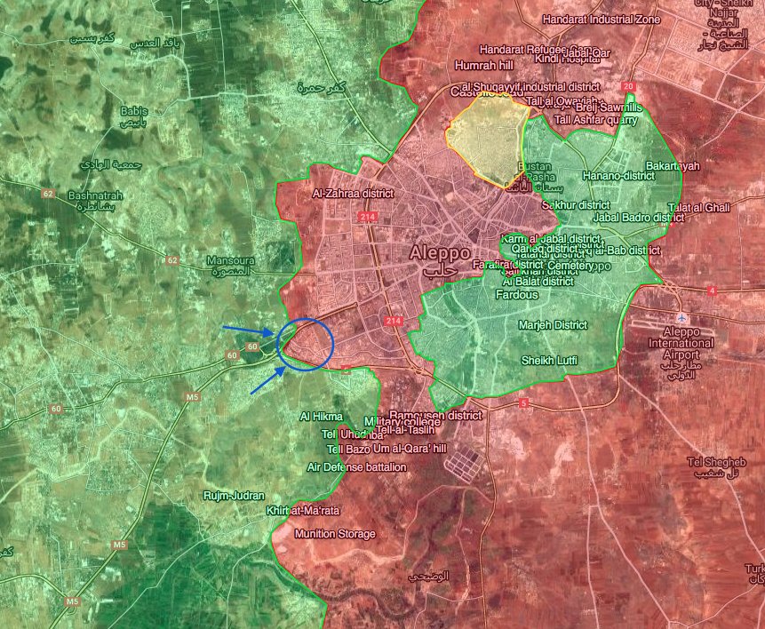 Militants Launch New Offensive to Break Aleppo Siege. Detailed Overview of Military Situation on Octber 28, 2016 (Maps, Photos)