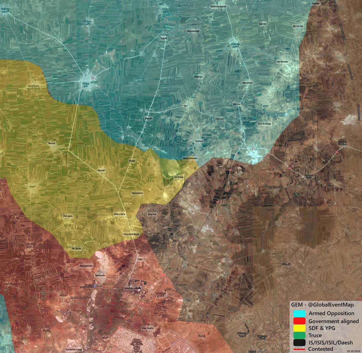 Syrian Army Liberates 5 Villages from ISIS in Northeastern Aleppo