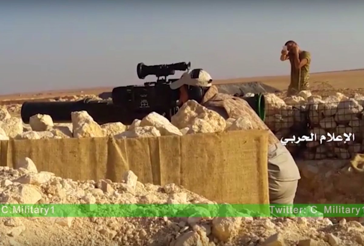 Syrian Government Forces Use Iranian Anti-Tank Missiles against Militants in Southern Aleppo (Video)