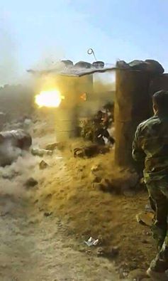 Syrian Army Soldier Destroyed 4 Tanks Belonging to Terrorists in Damascus Countryside (Photos)